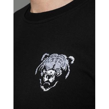 Свитшот «Русский Медведь» чёрный